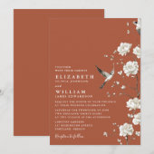 Terracotta auf dem Monte Tamaro Einladung (Vorne/Hinten)