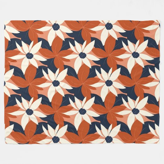 Terracotta auf dem Monte Tamaro Fleecedecke (Vorderseite (Horizontal))