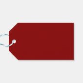 Terracotta auf dem Monte Tamaro LIEBE Rote Velvet Geschenkanhänger (Rückseite Horizontal)