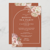 Terracotta auf dem Monte Tamaro Party Einladung (Vorne/Hinten)