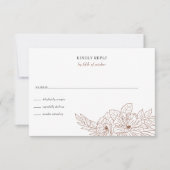 Terracotta auf dem Monte Tamaro RSVP Karte (Vorderseite)