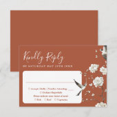 Terracotta auf dem Monte Tamaro RSVP Karte (Vorne/Hinten)