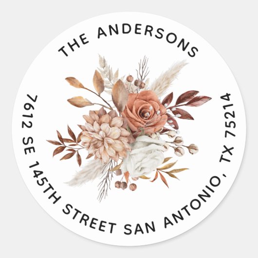 Terracotta auf dem Monte Tamaro Runder Aufkleber (Vorderseite)