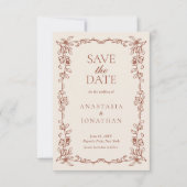 Terracotta auf dem Monte Tamaro Save The Date (Vorderseite)