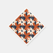 Terracotta auf dem Monte Tamaro Serviette (Ecke)