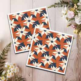 Terracotta auf dem Monte Tamaro Serviette