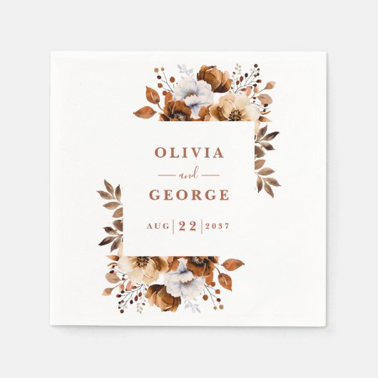 Terracotta auf dem Monte Tamaro Serviette (Vorderseite)