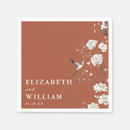 Terracotta auf dem Monte Tamaro Serviette (Vorderseite)