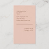 Terracotta auf dem Monte Tamaro Visitenkarte (Rückseite)