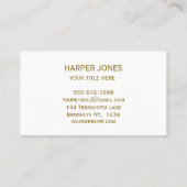 Terracotta auf dem Monte Tamaro Visitenkarte (Rückseite)