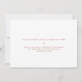 Terracotta Auf meine Schwiegermutter Hochzeitstags (Rückseite)