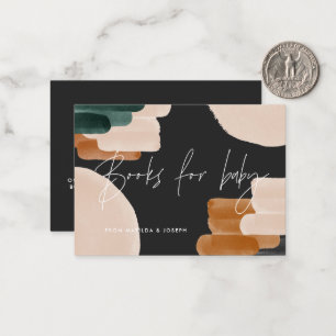 Terracotta Babyduschbücher für Babynahrung Mitteilungskarte