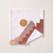 Terracotta - Badetuch Set (Waschlappen)