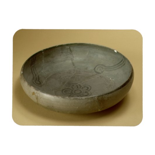 Terracotta bemalt graue Ware, Hastinapur, 800-400 Magnet (Horizontal)