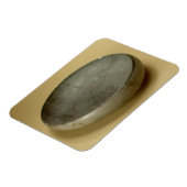 Terracotta bemalt graue Ware, Hastinapur, 800-400 Magnet (Linke Seite)