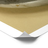 Terracotta bemalt graue Ware, Hastinapur, 800-400 Poster (Ecke)