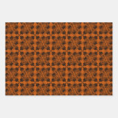 Terracotta Black Alcient Griechisch Meander Muster Geschenkpapier Set (Vorderseite 3)