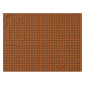 Terracotta Black Alcient Griechisch Meander Muster Tischdecke (Vorderseite (Horizontal))