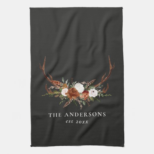 Terracotta black jugendliche geschirrtuch (Vertikal)