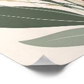 Terracotta Bloom I Poster (Ecke)