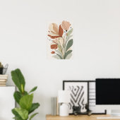 Terracotta Bloom III Poster (Heimbüro)