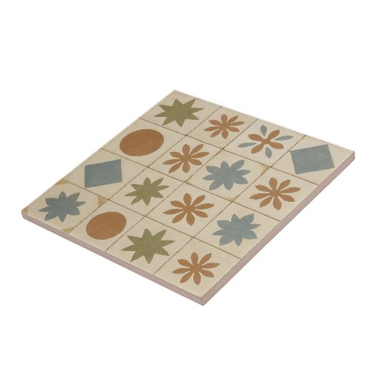Terracotta Bloom Mediterranean Tile Fliese (Seite)