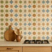Terracotta Bloom Mediterranean Tile Fliese