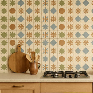 Terracotta Bloom Mediterranean Tile Fliese