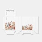 Terracotta-Blume Hochzeit Geschenkschachtel (Ungefaltet)