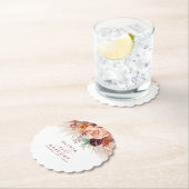 Terracotta-Blume Pampas Grass Untersetzer (Vor Ort)