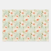 Terracotta Blume und Grüne Weinroute Mendrisiotto Geschenkpapier Set (Vorderseite 2)