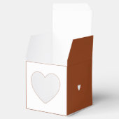 Terracotta Bohemisch Earthy Hello Baby Dusche Geschenkschachtel (Geöffnet)