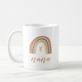 Terracotta Bohemisch Rainbow Nana Tasse für Oma (Links)