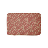 Terracotta Boho Badematte (Vorderseite)