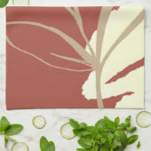 Terracotta Boho Geschirrtuch (Gefaltet)