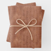 Terracotta Boho Pfeile Geschenkpapier Set (Beispiel)