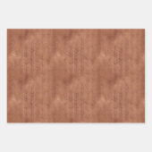 Terracotta Boho Pfeile Geschenkpapier Set (Vorderseite)