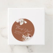 Terracotta Boho Vielen Dank Baby Dusche Geschenk T Geschenkanhänger (Beispiel)