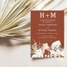 Terracotta Boho Wedding