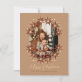 Terracotta Boho Weihnachten (Vorderseite)