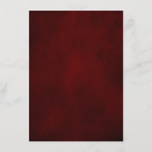 Terracotta Burgundy Mauve Floral Geometric Wedding Begleitkarte (Rückseite)