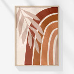 Terracotta Burnt Orange Abstrakter Regenbogen Poster<br><div class="desc">Verwandeln Sie Ihren Raum mit den warmen und einladenden Farben der "Terracotta Burnt Orange Abstrakt Rainbow Wall Art". Dieses beeindruckende Kunstwerk zeichnet sich durch eine abstrakte Darstellung eines Regenbogens in kräftigen Farbtönen verbrannter Orange aus, der durch tiefere und hellere Farbtöne übergeht und sich in Terrakotta und Sandbeige vermischt. Die Arkaden...</div>