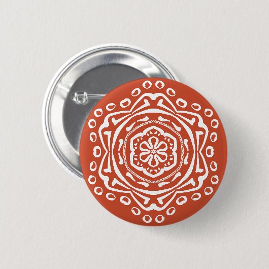 Terracotta Button (Vorne & Hinten)
