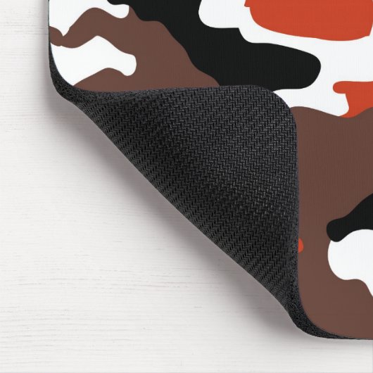 Terracotta Camouflage Mousepad (Ecke)