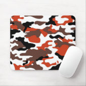 Terracotta Camouflage Mousepad (Mit Mouse)