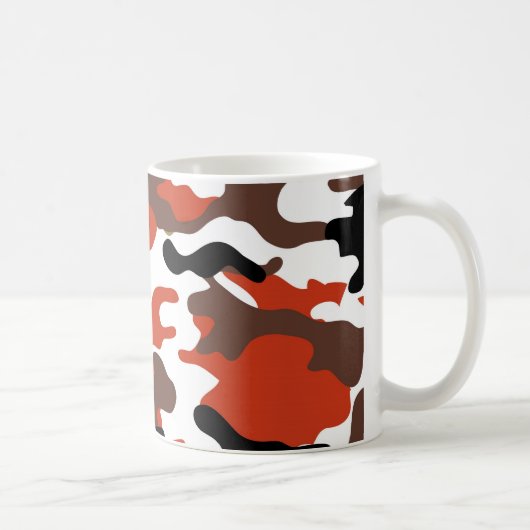 Terracotta Camouflage Tasse (Rechts)