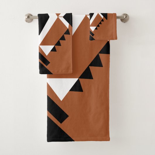 Terracotta-Chic Handtücher Boho Style Handtuchset (Insitu)