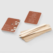 Terracotta Chinoiserie Florenz Fächer (Non-assembled)