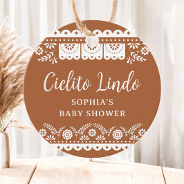 Terracotta Cielito Lindo Talavera Mexican Baby Sho Geschenkanhänger