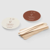 Terracotta Cotton Blume Lieblingsparty Fächer (Non-assembled)